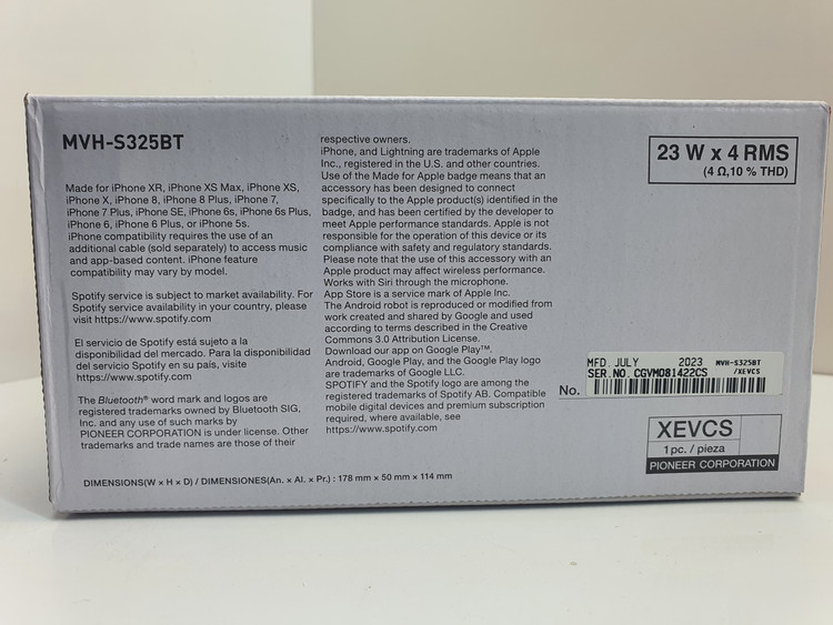 خرید پخش پایونیر MVH-S325BT با قیمت ارزان