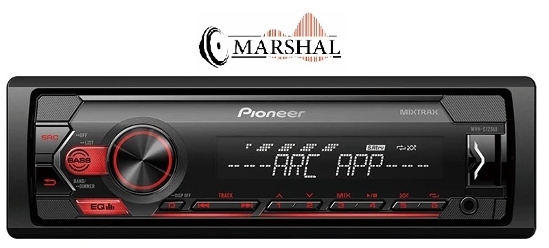 خرید آنلاین پخش خودرو پایونیر مدل MVH-S125UI با ارزانترین قیمت