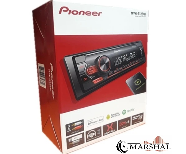 قیمت پخش خودرو برند پایونر مدل MVH-S125UI