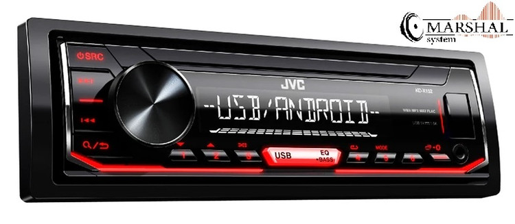 خرید پخش خودرو جی وی سی مدل KD-X152M با نازلترین قیمت بازار