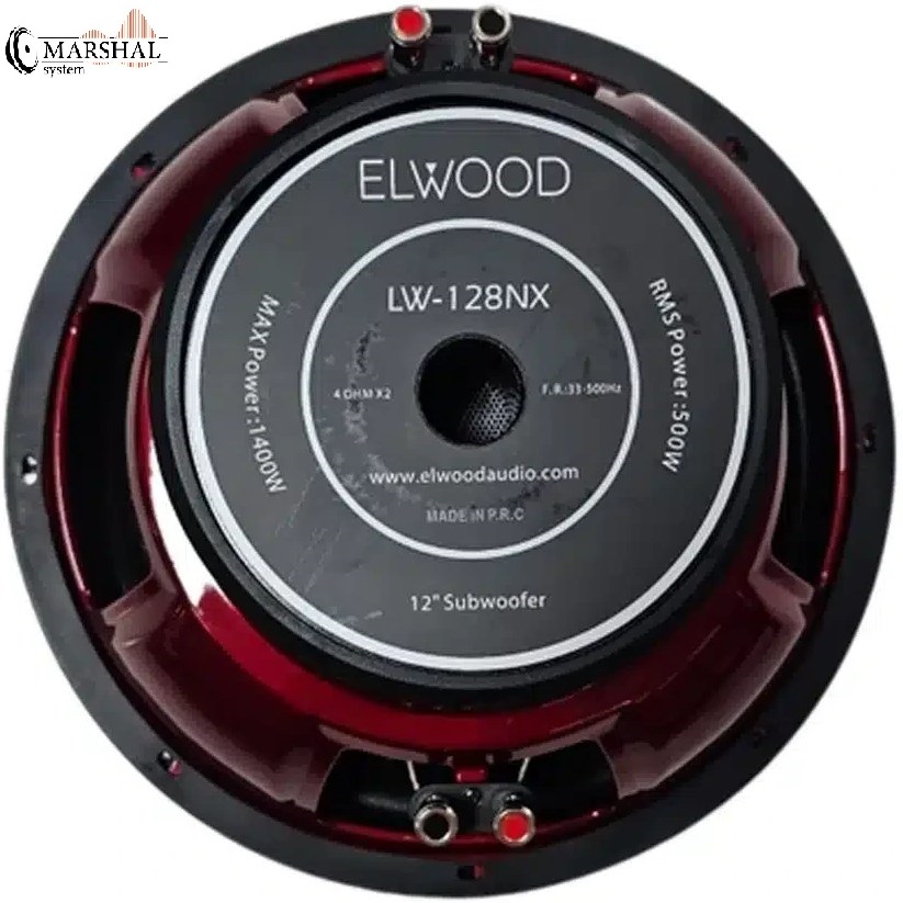 خرید ساب ووفر خودرو الوود مدل LW-128NX