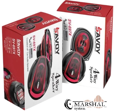 باند بیضی ساووی مدل SV697X ظرفیت ۹۰۰ وات بسته ۲ عددی