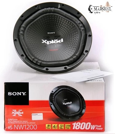 خرید ساب ووفر خودرو سونی سایز 12 اینچ مدل Sony XS-NW1200 با ارزانترین قیمت بازار