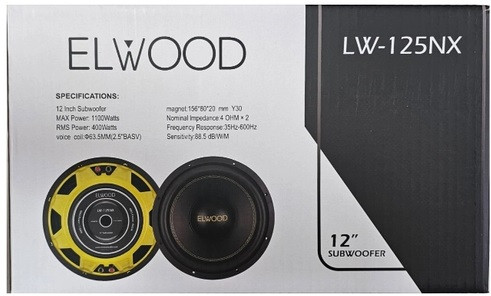 خرید و قیمت ساب ووفر خودرو الوود مدل Elwood LW-125NX