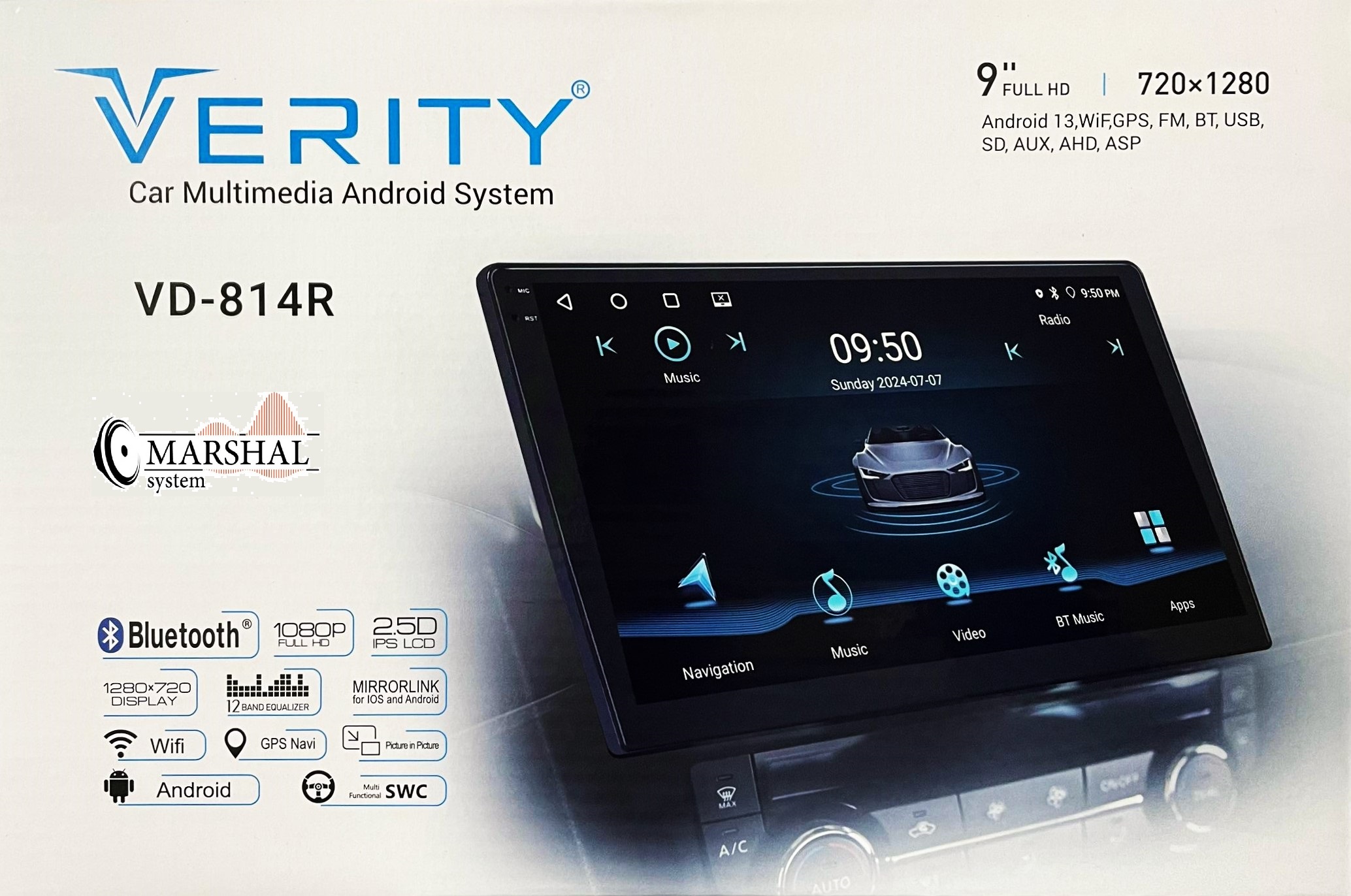 مانیتور وریتی مدل VD-814R