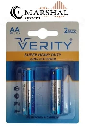 خرید و قیمت باتری قلمی وریتی مدل R6P-S بسته دو عددی