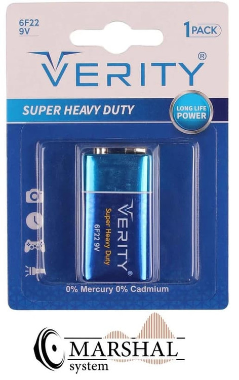 باتری کتابی وریتی مدل 6F22