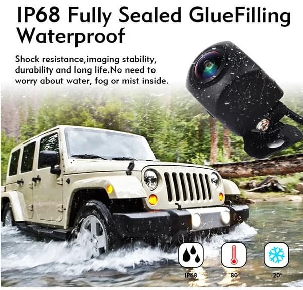 دوربین دنده عقب خودرو ویکا مدل WIKA-88 AHD با قیمت عمده