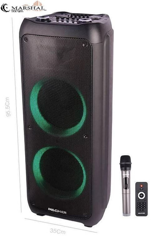 قیمت اسپیکر قابل حمل مچر مدل Macher MR 3100 Portable Bluetooth Speaker