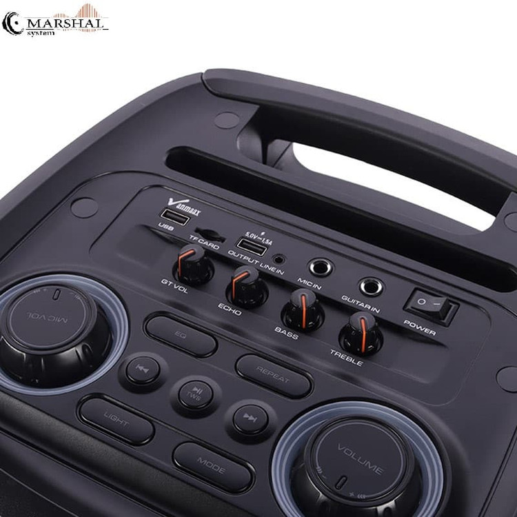 اسپیکر چمدانی قابل حمل بلوتوثی وانمکس مدال Max-1015