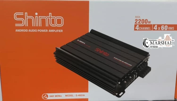 خرید آمپلی فایر شینتو مدل S-4601A Amplifier با قیمت عمده