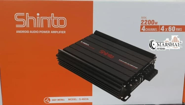 خرید آمپلی فایر شینتو مدل S-4601A Amplifier با قیمت عمده
