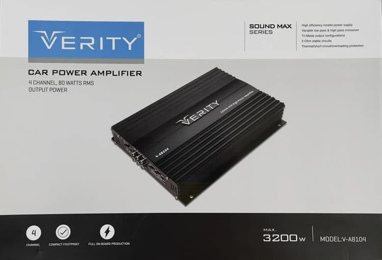 خرید آمپلی فایر وریتی V-A8104 به قیمت مناسب