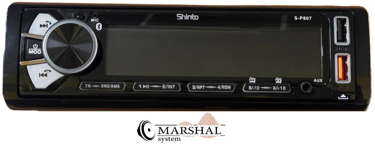 ضبط ای سی بزرگ برند شینتو مدل Shinto Car player S-P807 گارانتی یک ساله آسان سرویس