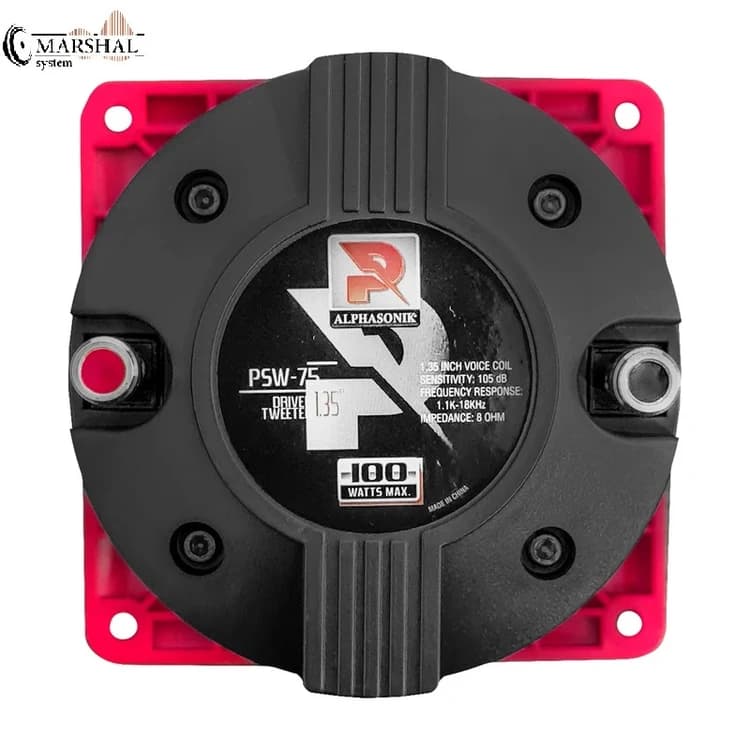 خرید و قیمت هورن خودرو آلفاسونیک مدل Alphasonik PSW-76 Super Tweeter