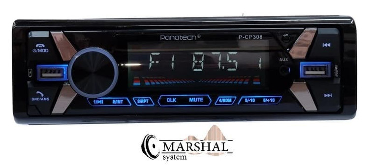 پخش خودرو پاناتک مدل P-CP308 بلوتوثی