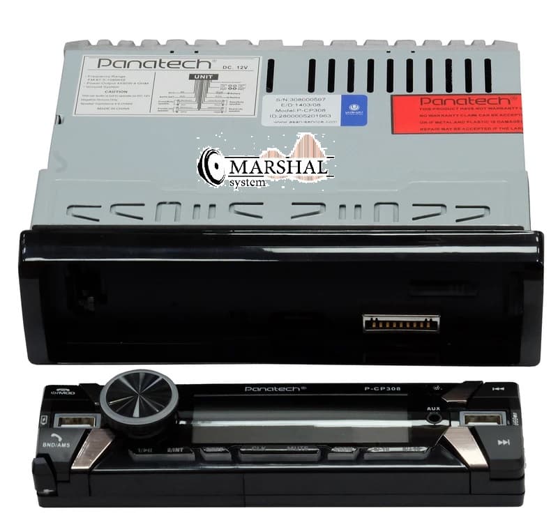 خرید و قیمت پخش خودرو پاناتک مدل P-CP308 بلوتوثی