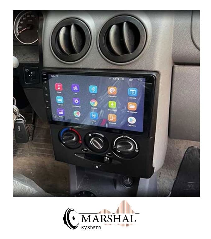 خرید قاب مانیتور خودرو پراید 131 سایز 9 اینچ با قیمت عمده