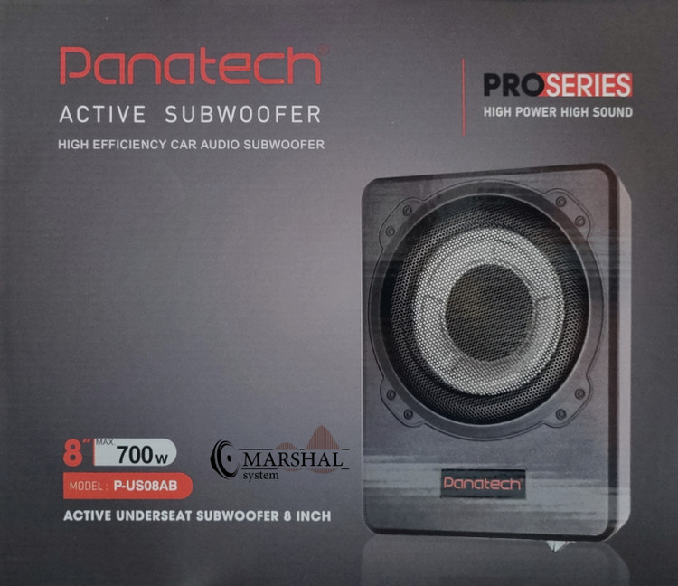 ساب اکتیو زیر صندلی 8 اینچ پاناتک مدل P-US08AB ارسال فوری