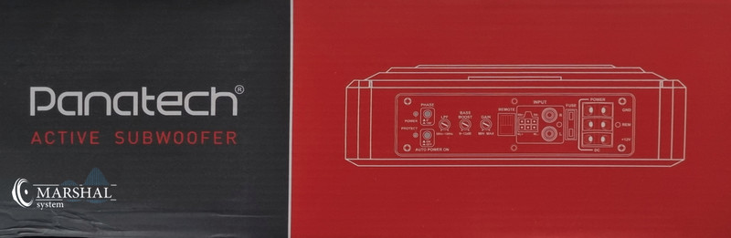 ساب اکتیو زیر صندلی 8 اینچ پاناتک مدل P-US08AB با قیمت مناسب