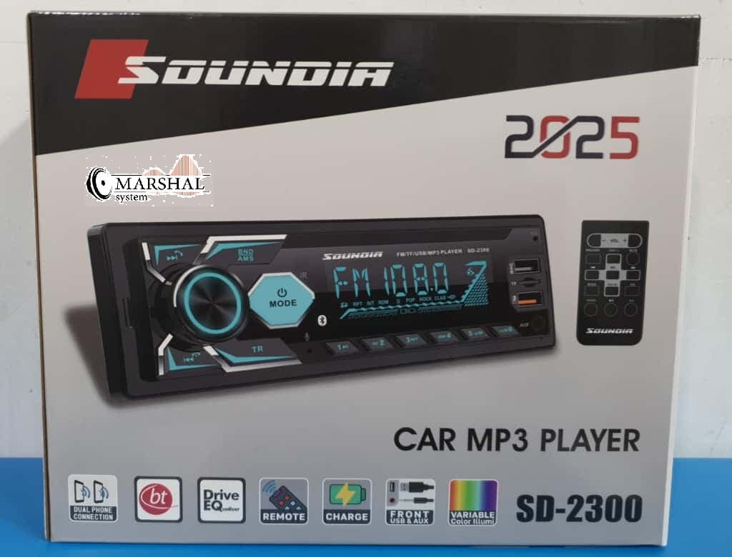 خرید و قیمت رادیو پخش خودرو ساندیا مدل SD-2300 با گارانتی