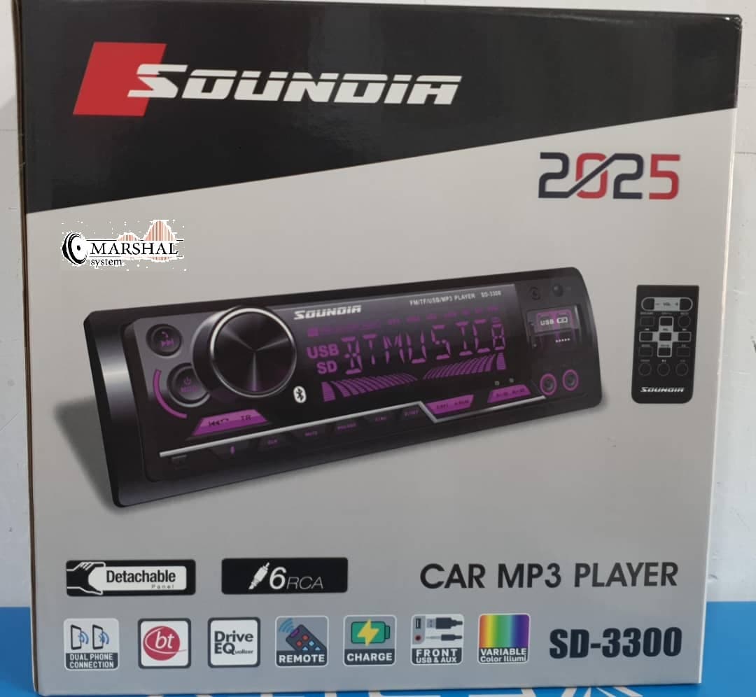 خرید و قیمت رادیو پخش خودرو ساندیا مدل SD-3300 با گارانتی