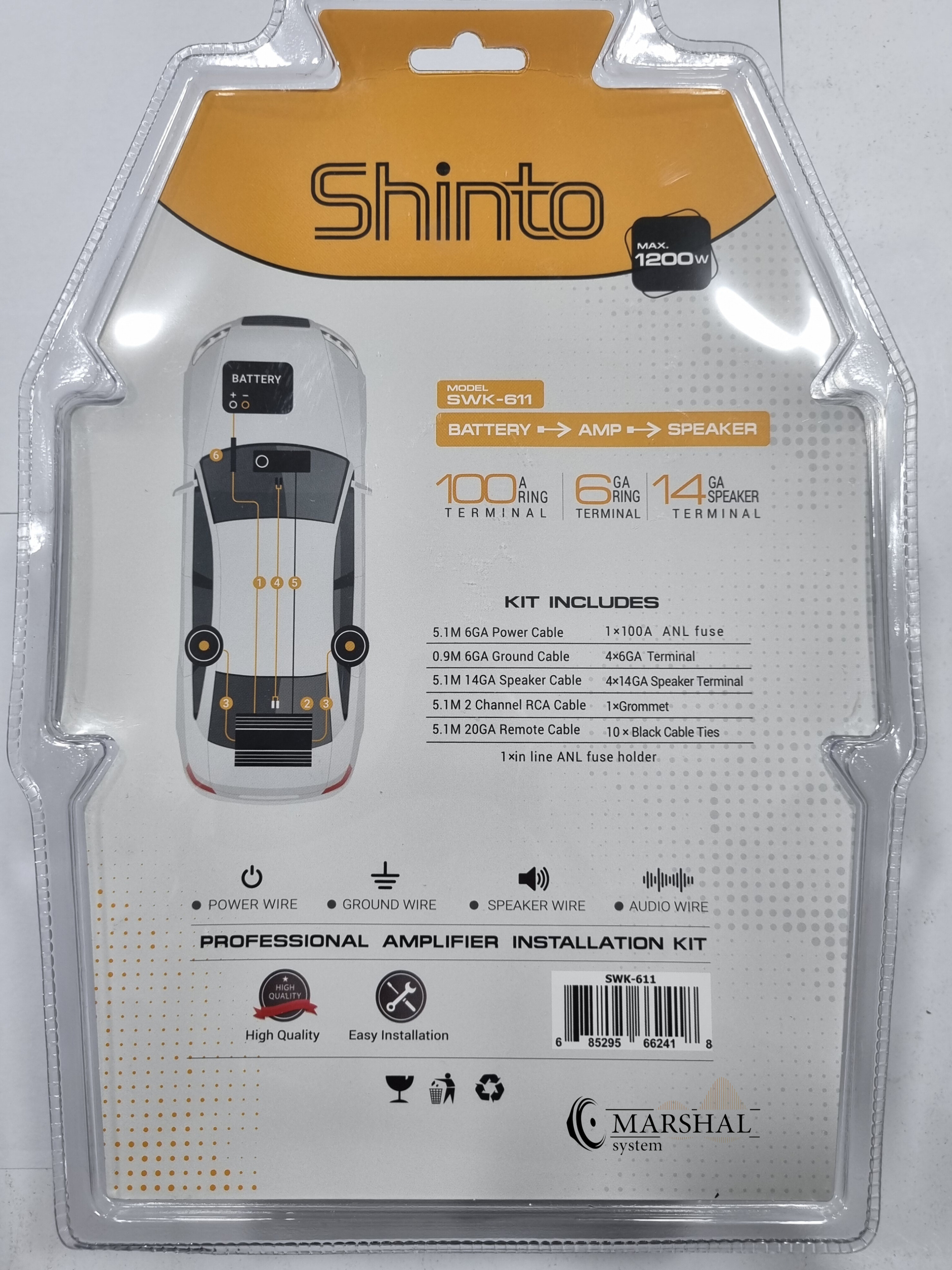 خرید سیم پک 6 گیج شینتو مدل SWK-611 با قیمت مناسب بازار