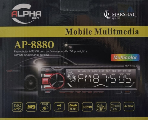 خرید رادیو پخش خودرو آلفا مدل AP-8880 قیمت مناسب ارسال سریع