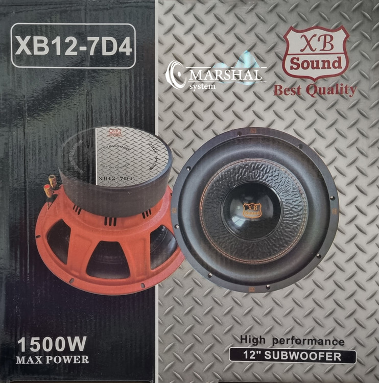 ساب ووفر 12 اینچ ایکس بی ساند مدل XB12-7D4 خرید ارزان