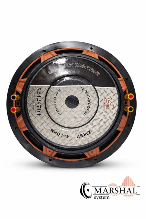 ساب ووفر 12 اینچ ایکس بی ساند مدل XB12-7D4 مارشال سیستم