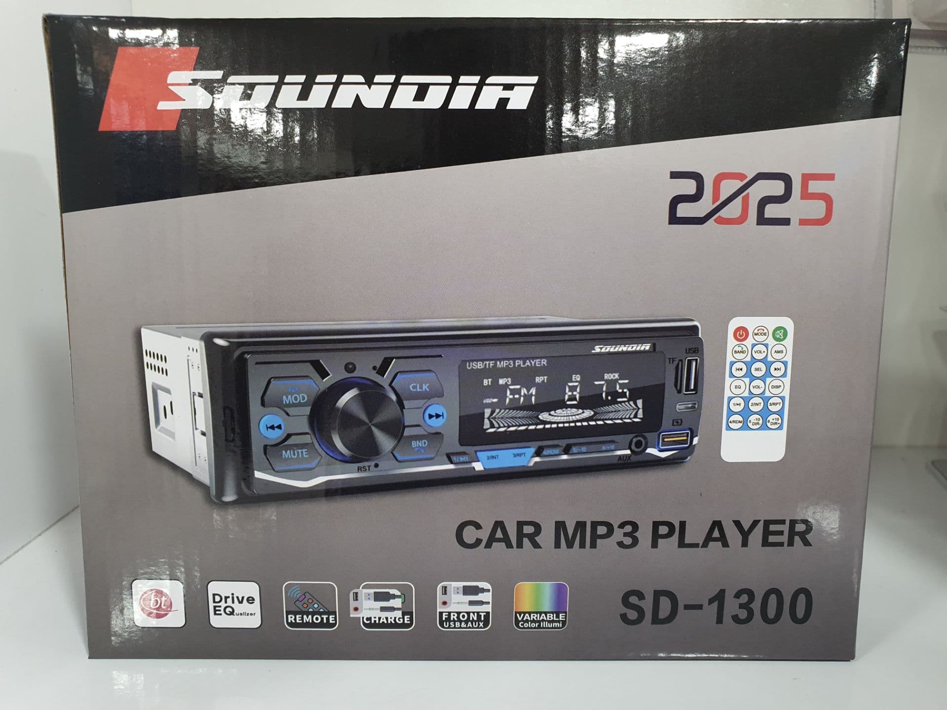 رادیو پخش خودرو ساندیا مدلSD-1300  با گارانتی