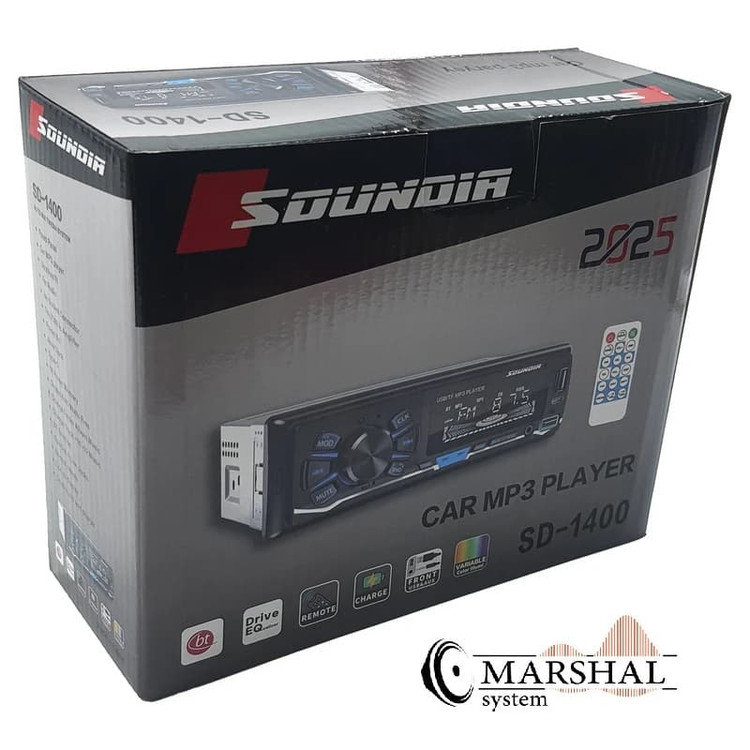 خرید و قیمت رادیو پخش خودرو ساندیا مدل SD-1400 با گارانتی ارسال فوری