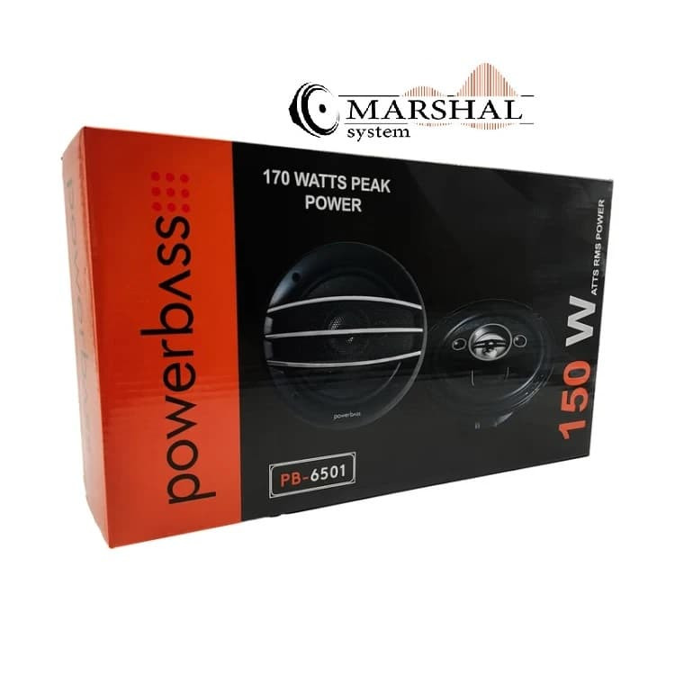 خرید و قیمت باند بیضی خودرو پاوربیس مدل PB-6501 سایز 6 اینچ بسته دو عددی از نمایندگی رسمی تبریز