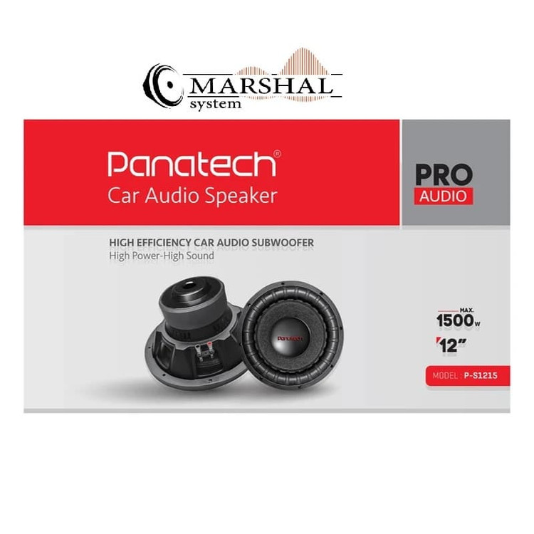 خرید ساب ووفر خودرو پاناتک مدل P-S1215 با قیمت ارزان و ارسال فوری