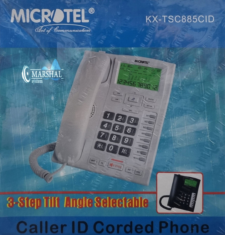 تلفن رومیزی میکروتل مدل KX-TSC885CID