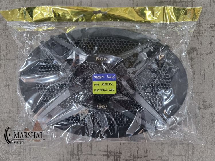 قاب اسپیکر خودرو بیضی طرح سونی بسته ۲ عددی