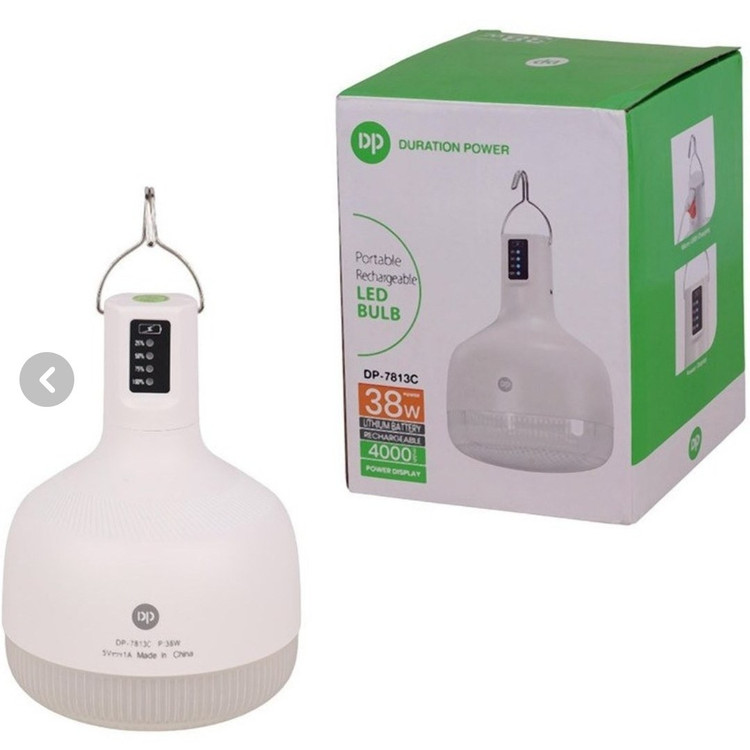 چراغ آویز شارژی دی پی 38 واتی مدل DP-7813C