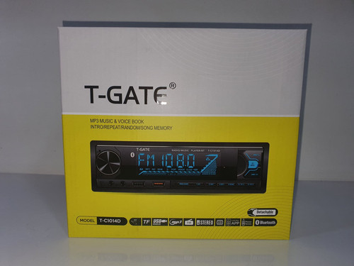 خرید رادیو پخش خودرو تی گیت مدل T-C1014D (پنل جدا) با قیمت عمده