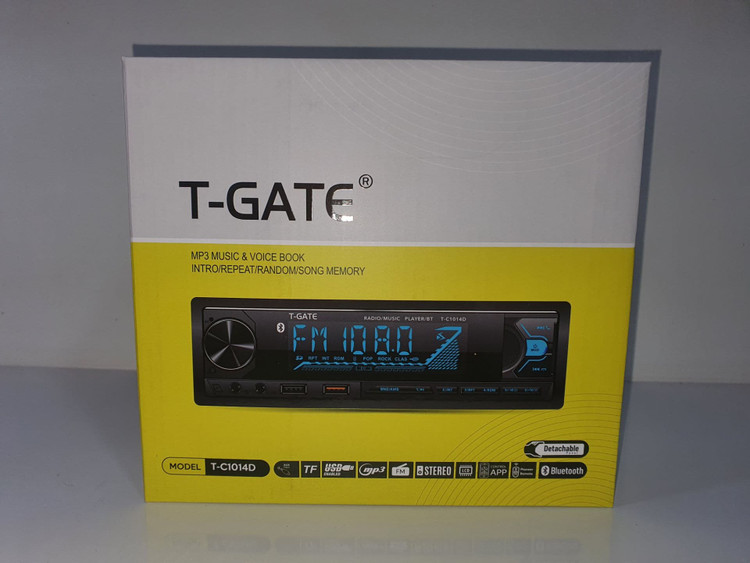 خرید رادیو پخش خودرو تی گیت مدل T-C1014D (پنل جدا) با قیمت عمده