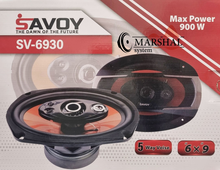 ovdn باند بیضی خودرو ساووی 900 واتی مدل SV-6930 بسته دو عددی