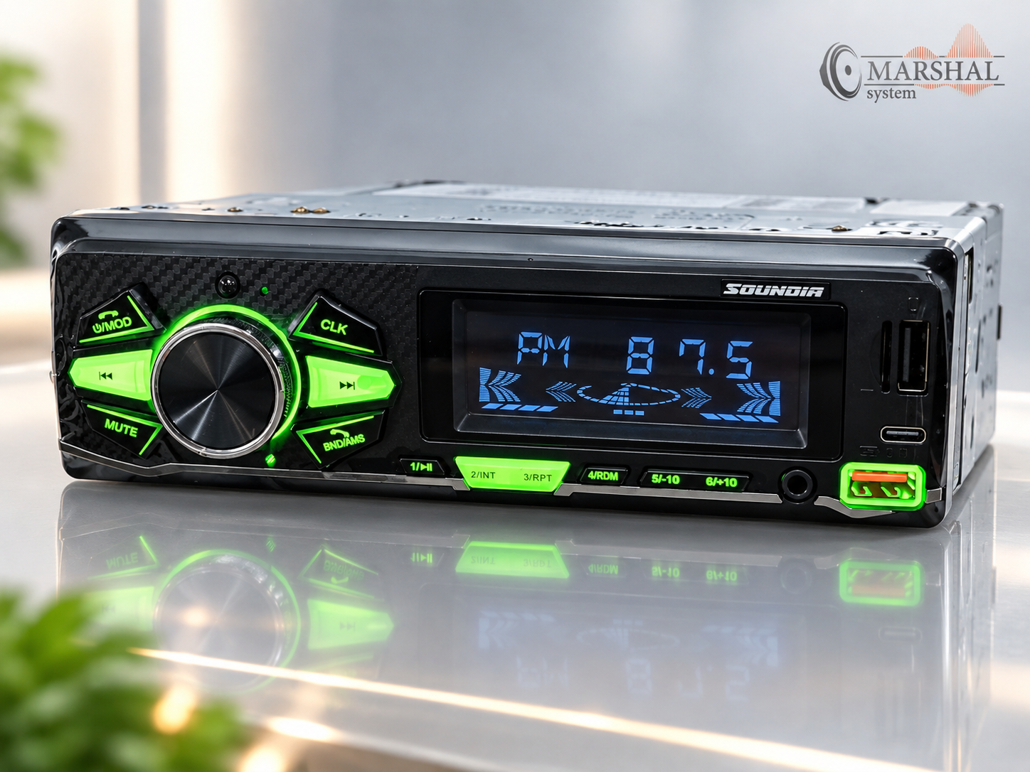 رادیو پخش خودرو ساندیا مدلSD-1200  با گارانتی