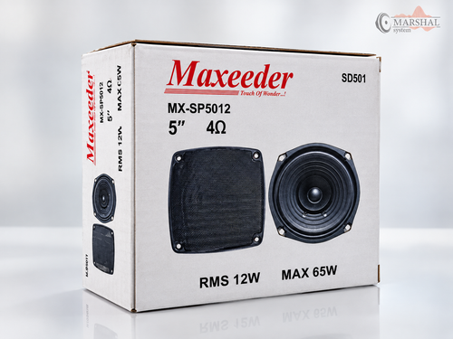 خرید بلندگوی گرد 5 اینچ مکسیدر مدل SD501 بسته دو عددی